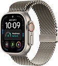 Фото Apple Watch Ultra 4 GPS + Cellular 49mm Natural Titanium Case with Natural Titanium Milanese Loop (MJA84)