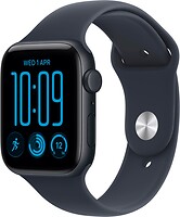 Фото Apple Watch SE 3 GPS + Cellular 40mm Midnight Aluminium Case with Blue Sport Band (MJLJ4)