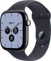 Фото Apple Watch Series 12 GPS + Cellular 42mm Night Blue Ceramic Case with Navy Blue Sport Band (MJGY4)