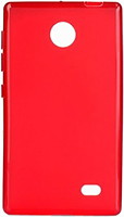 Фото Drobak Elastic PU Nokia X Red (215119)