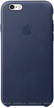 Фото Apple iPhone 6 Plus/6S Plus Leather Case Midnight Blue (MKXD2)