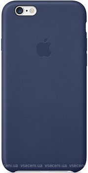 Фото Apple iPhone 6/6S Leather Case Midnight Blue (MGR32)