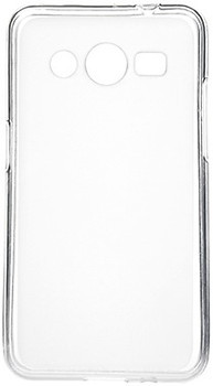 Фото Drobak Elastic PU Samsung Galaxy SM-G355 White/Clear (218614)