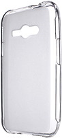 Фото Drobak Elastic PU Samsung Galaxy J1 SM-J110 White/Clear (216969)