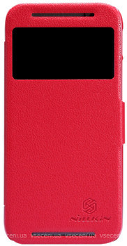 Фото Nillkin HTC One 2 M8 Fresh Series Leather Case Red