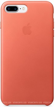 Фото Apple iPhone 7 Plus/8 Plus Leather Case Geranium (MQ5H2)