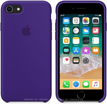 Фото Apple iPhone 8 Silicone Case Ultra Violet (MQGR2)