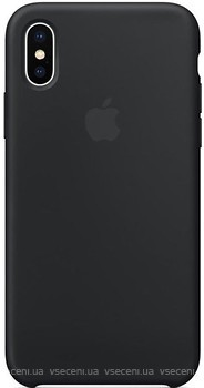Фото Apple iPhone X Silicone Case Black (MQT12)