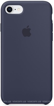 Фото Apple iPhone 8/7 Silicone Case Midnight Blue (MQGM2)