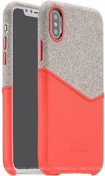 Фото Cote et Ciel Max-Up Liquid Silicon Case for Apple iPhone X Red (CS8015-RD)