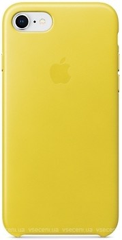 Фото Apple iPhone 7/8 Leather Case Spring Yellow (MRG72)