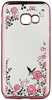 Фото BeCover Flowers Series Samsung Galaxy A3 SM-A320 2017 Pink (701314)