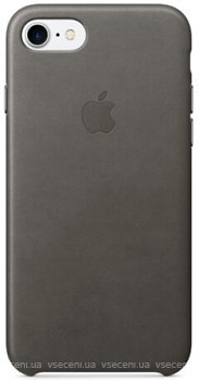 Фото Apple iPhone 7/8 Leather Case Storm Gray (MMY12)