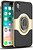 Фото iPaky 360 Free Rotation Ring Holder Case Apple iPhone X Gold