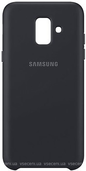 Фото Samsung Dual Layer Cover for Galaxy A6 Black (EF-PA600CBEGRU)