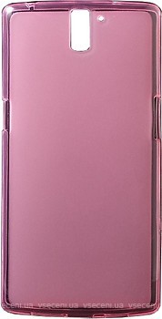 Фото EGGO TPU Case Clear/Pink для OnePlus One