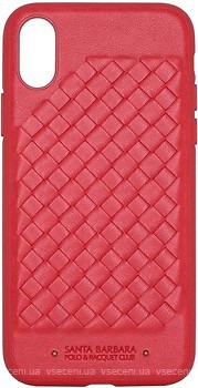 Фото Polo Ravel for Apple iPhone X Red (SB-IPXSPRAV-RED)