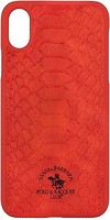 Фото Polo Knight for Apple iPhone X Red (SB-IPXSPKNT-RED)