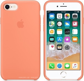 Фото Apple iPhone 8/7 Silicone Case Peach (MRR52ZM/A)