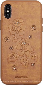 Фото Polo Azalea for Apple iPhone X Brown (SB-IPXSPAZA-BRW)
