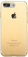 Фото Baseus Simple Series Case Clean TPU Apple iPhone 7 Plus/8 Plus Transparent Gold (ARAPIPH7P-BOV)