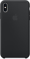 Фото Apple iPhone XS Silicone Case Black (MRW72)