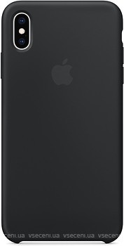 Фото Apple iPhone XS Silicone Case Black (MRW72)