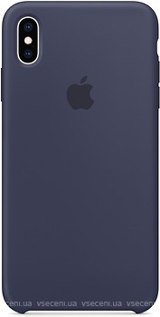Фото Apple iPhone XS Max Silicone Case Midnight Blue (MRWG2)