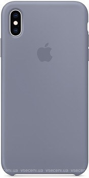 Фото Apple iPhone XS Max Silicone Case Lavender Gray (MTFH2)