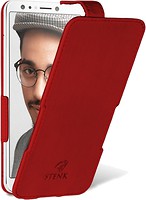 Фото Stenk Prime Flip Case Asus Zenfone 5Z ZS620KL красный
