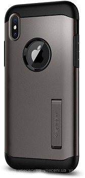 Фото Spigen Case Slim Armor for Apple iPhone X/Xs Gunmetal (SGP063CS25133)