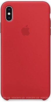 Фото Apple iPhone XS Max Silicone Case Red