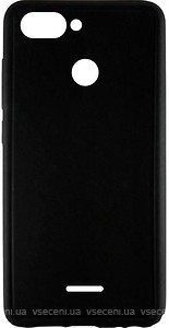 Фото Graphite Silicone Case для Xiaomi Redmi 6 Black