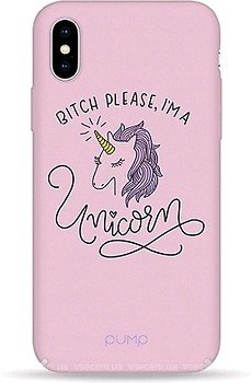 Фото Pump Tender Touch Case for Apple iPhone X/Xs Unicorns Girl (PMTTX-2/96)