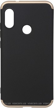 Фото BeCover Super-protect Series Xiaomi Redmi Note 6 Pro Black-Gold (703079)