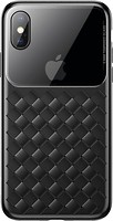 Фото Baseus Glass & Weaving for Apple iPhone XS Max Black (WIAPIPH65-BL01)