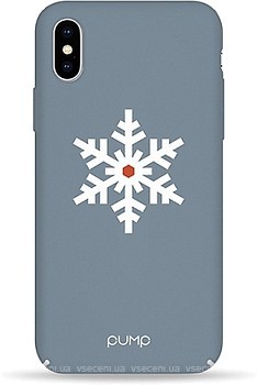 Фото Pump Tender Touch Case for Apple iPhone X/Xs Snowflake (PMTTX/XS-12/132G)