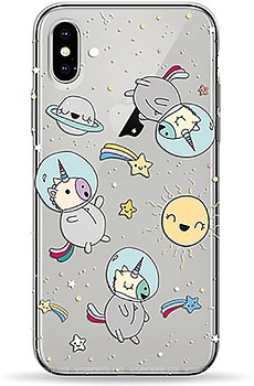 Фото Pump Transperency Case for Apple iPhone X/Xs Space Unicorns (PMTRX/XS-2/34)