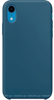 Фото MakeFuture Silicone Case Apple iPhone Xr Blue (MCS-AIXRBL)