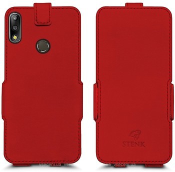 Фото Stenk Prime Flip Case Asus ZenFone Max Pro M2 ZB631KL красный