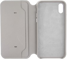 Фото Apple Book Cover Case iPhone X Light Grey
