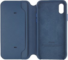 Фото Apple Book Cover Case iPhone X Sea Blue