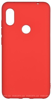 Фото 2E Basic Soft Touch for Xiaomi Redmi Note 6 Pro Red (2E-MI-N6PR-NKST-RD)