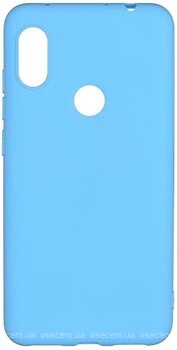 Фото 2E Basic Soft Touch for Xiaomi Redmi Note 6 Pro Blue (2E-MI-N6PR-NKST-BL)
