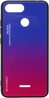 Фото BeCover Gradient Glass Xiaomi Redmi 6A Blue-Red (703585)