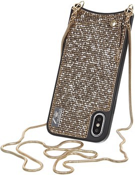 Фото BeCover Glitter Wallet Apple iPhone X/Xs Gold (703618)