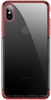 Фото Baseus Shining Case for Apple iPhone XS Max Red (ARAPIPH65-MD09)