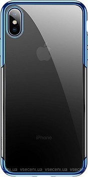 Фото Baseus Shining Case for Apple iPhone XS Max Blue (ARAPIPH65-MD03)