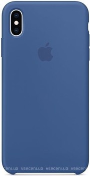 Фото Apple iPhone XS Max Silicone Case Delft Blue (MVF62)