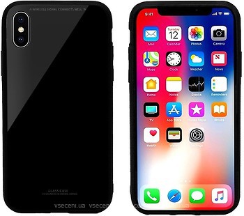 Фото Intaleo Real Glass for Apple iPhone X Black